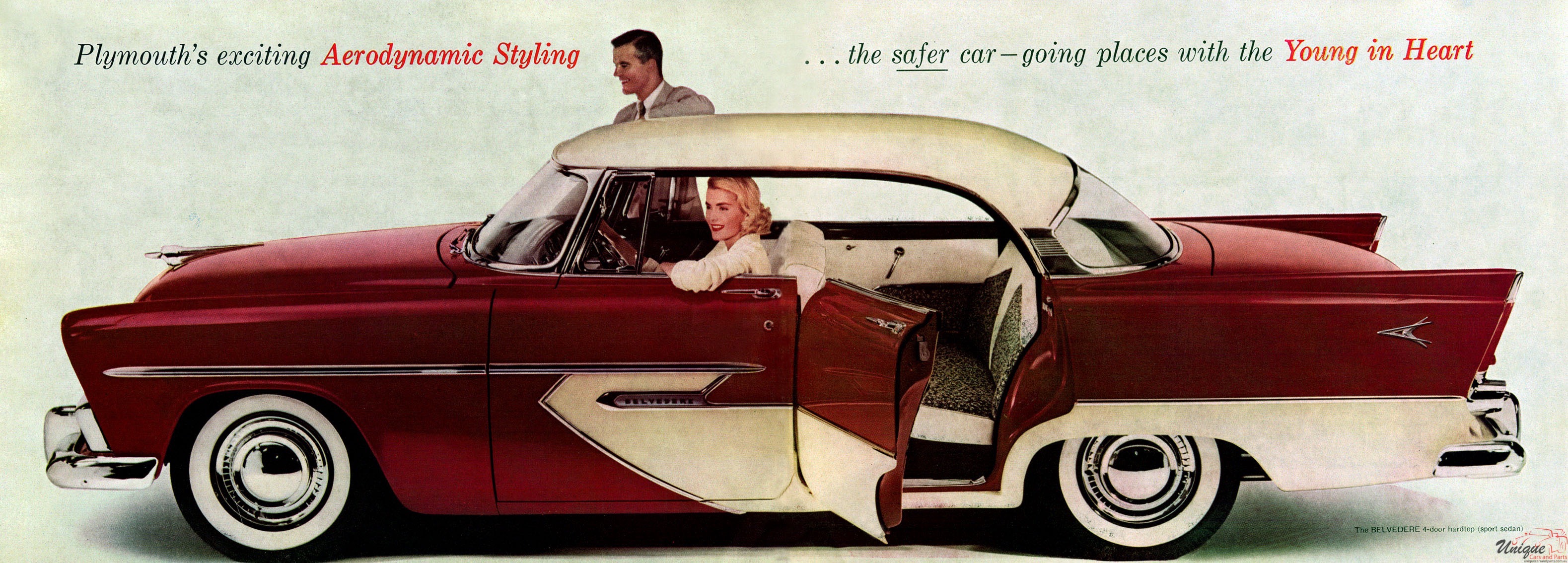 1956 Plymouth Brochure Page 1